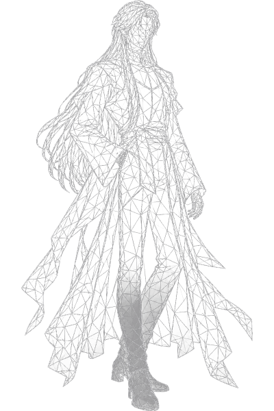 Hidden silhouette of Trainee 04, signature color Silver